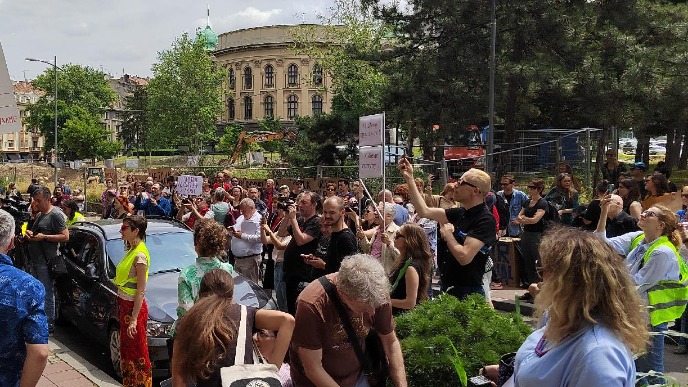 Protest zaposlenih u kulturi